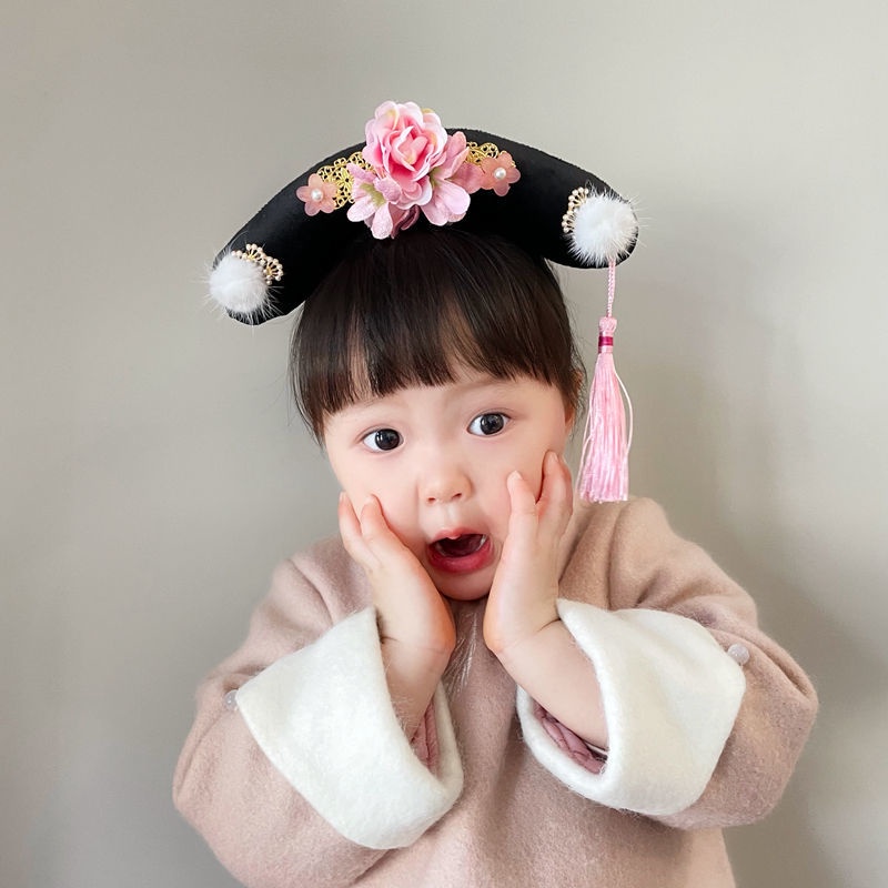Băng đô cài tóc phong cách Trung Hoa dễ thương vui nhộn cho nữ và người lớn