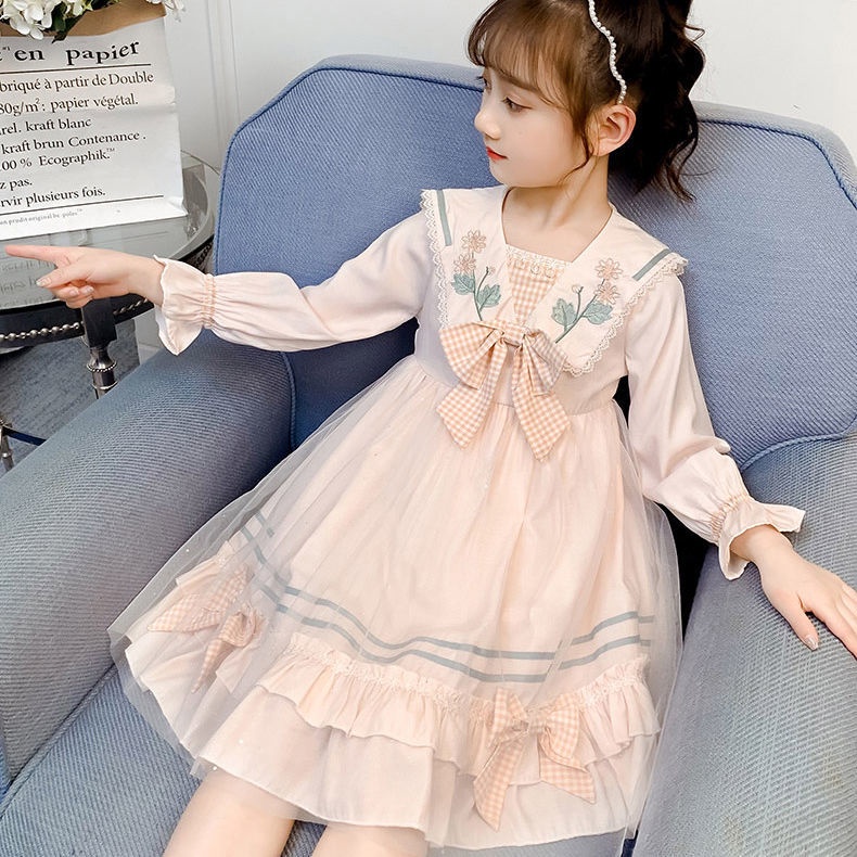 Mới Đầm Lolita Thời Trang 2022 Dành Cho Bé Gái