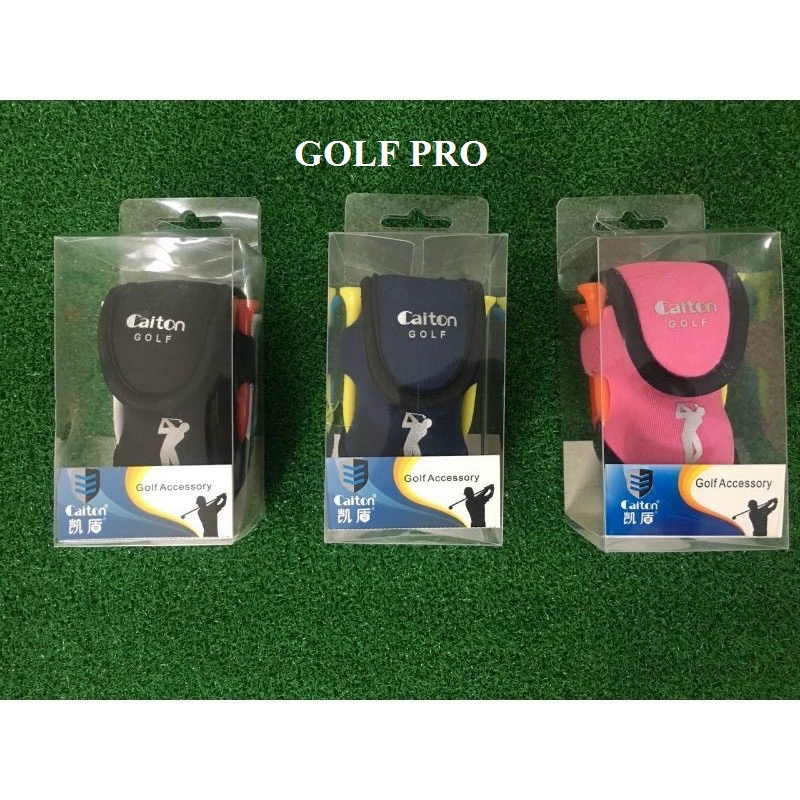 Túi đựng bóng và tee golf Calton đựng được 2 bóng và 4 tee tiện lợi phong TB003