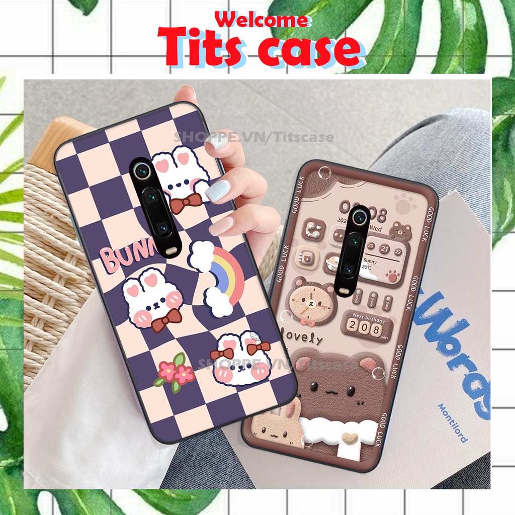 Ốp lưng Xiaomi MI 9T / MI 9T PRO / K20/ K20 PRO in hình GẤU K@WS- BE@R COOL-CỰC XINH-RẺ-BỂN -ĐẸP