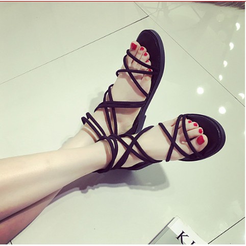 giày sandal  cao cấp cột dây loại 1 mys