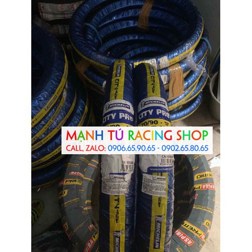 Cặp vỏ trước sau Michelin City 70-70-90 17 - 08865437