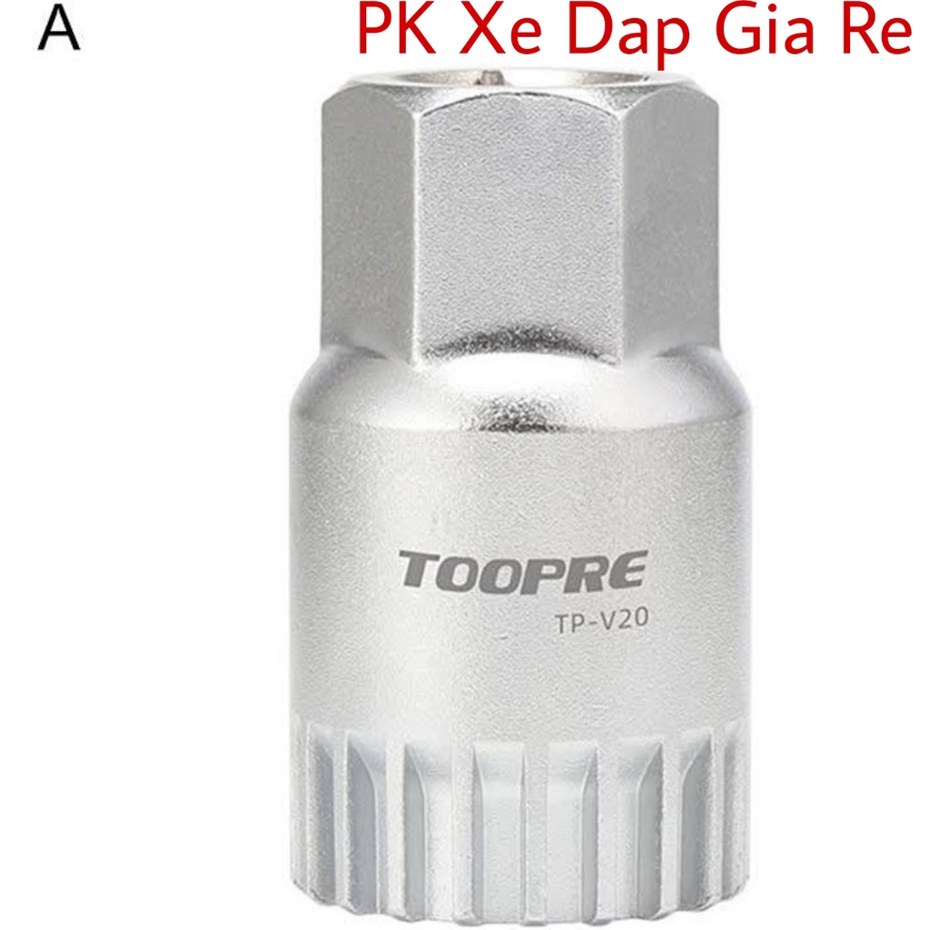 Cảo trục giữa xe đạp TOOPRE cao cấp, Dụng cụ tháo trục giữa bạc đạn - PK Xe Dap Gia Re