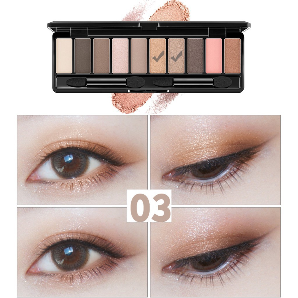 Bộ phấn mắt khay 10 màu Maycreate | BigBuy360 - bigbuy360.vn