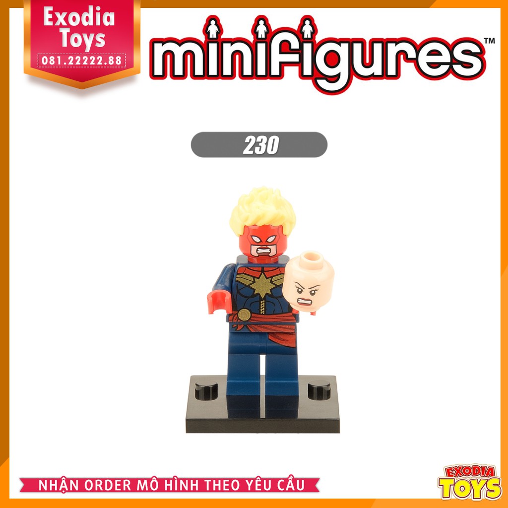 Xếp hình minifigure siêu anh hùng Avengers và X-Men - Đồ Chơi Lắp Ghép Sáng Tạo - X0109