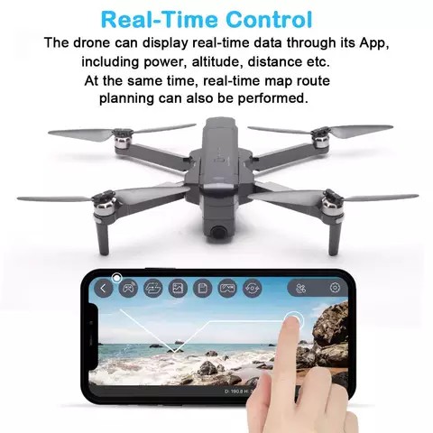 Flycam SJRC F11 PRO 2K Bay 25 Phút , xa 1,2 km , động cơ không chổi than