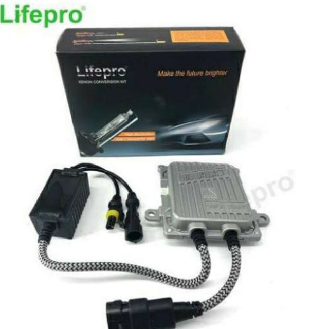 [Giảm giá]  BỘ BÓNG ĐÈN XENON LIFEPRO 55W H1 6000K + BALLAST