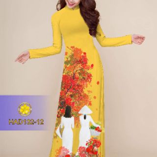Vải áo dài 3d