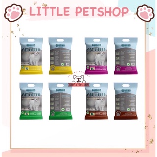 Cát vệ sinh gumiho siêu thấm hút và khử mùi cho mèo gói 8l | little petshop