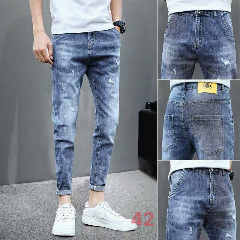 .8 MẪU quần jeans dài nam Thêu cao cấp HÀN QUỐC thời trang bao đẹp nhất 2020 hàng chất lượng VNXK.