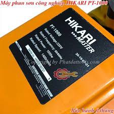 Máy phun sơn  tường Hikari PT-1000, made in  Thái Lan, 2400W, sơn nhanh tiện  dụng