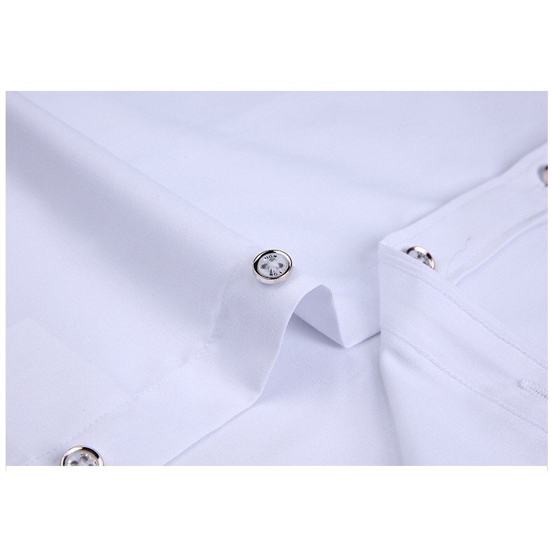 Áo sơ mi nam > Trang phục công sở vừa vặn chất lượng cao > Áo sơ mi dài tay M-5XL