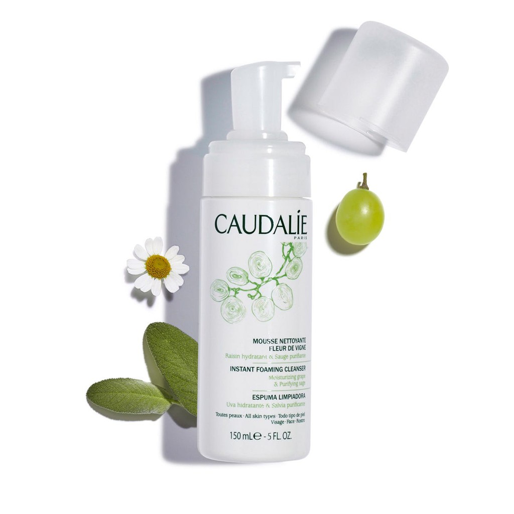 Sữa rửa mặt tạo bọt Caudalie Foaming Wash 150ml Ouibeaute