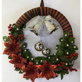 Vòng nguyệt quế trang trí noel 30cm