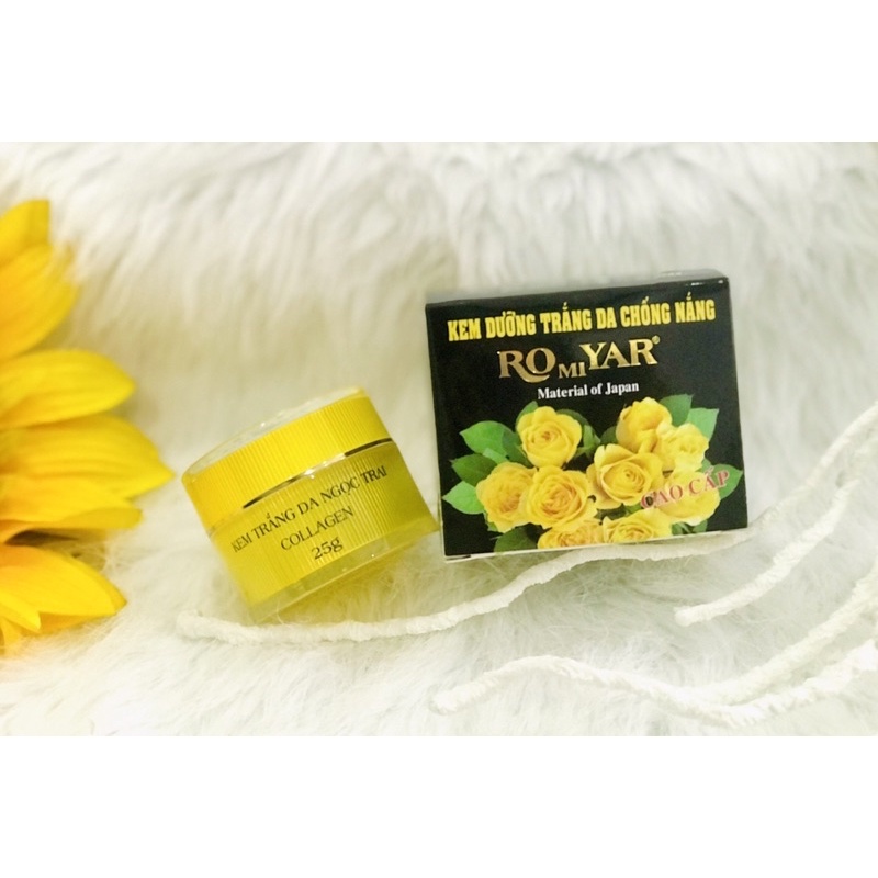 Kem trắng da mặt romiyar cao cấp