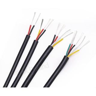 Cáp nguồn UL2464 26AWG 2 / 3 / 4 / 5 / 6 / 7 / 8 / 9 / 10 Lõi Cáp Điều Khiển Tín Hiệu Khuếch Đại Đèn Âm Thanh Dòng -5 Mét