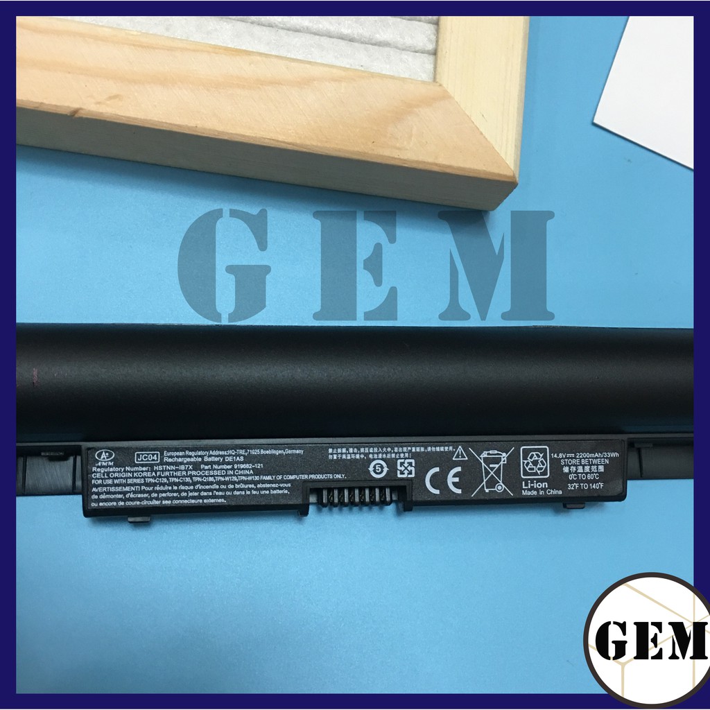 Pin Laptop HP Pavilion 14-BS 14-BW 15-BS 15-BW 17-BS 15Q JC04 JC03