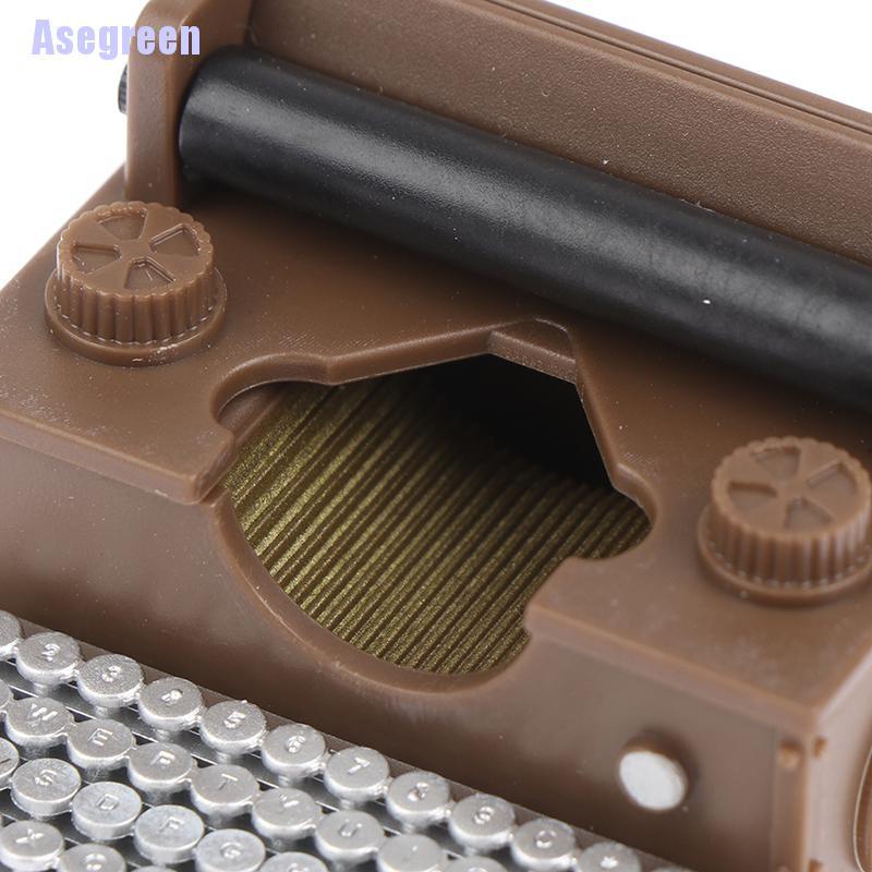 Mô Hình Máy Đánh Chữ Mini Tỉ Lệ 1: 12 Trang Trí Nhà Búp Bê