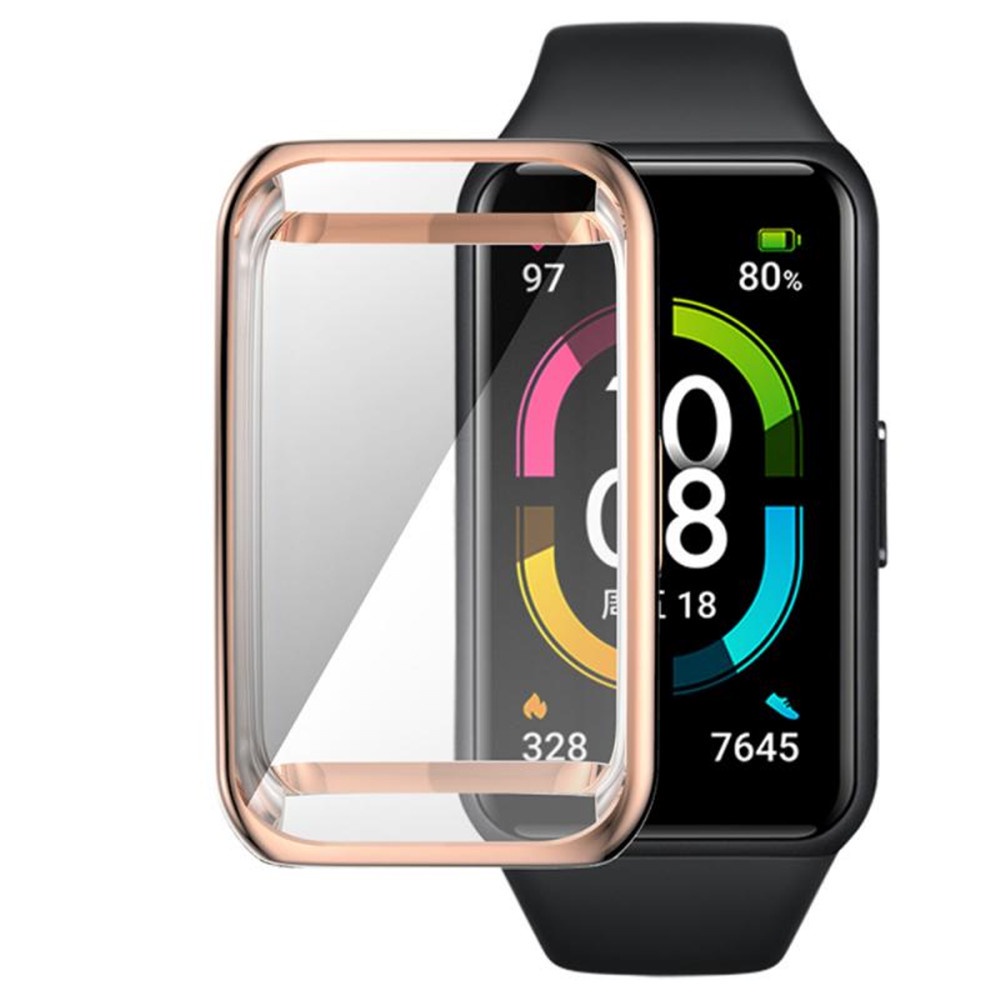 Vỏ bọc bảo vệ mặt đồng hồ bằng silicone cho Huawei Band 6 Honor Band 6