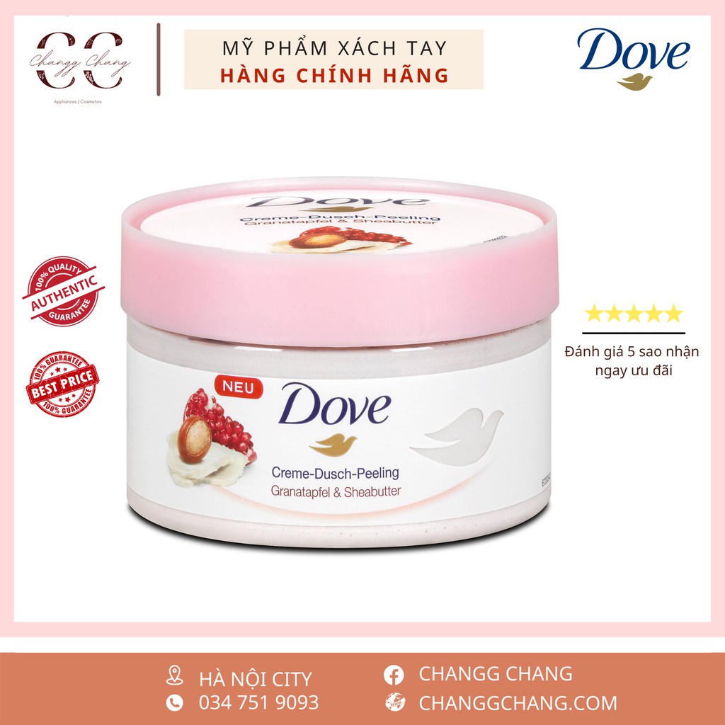 Tẩy da chết Dove