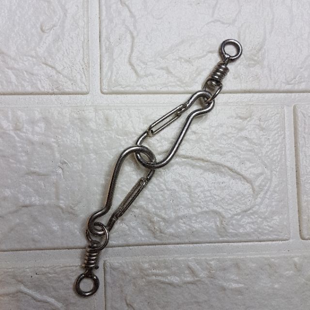 Combo 2 móc khóa đa năng INOX siêu bền chống gỉ cỡ nhỏ dùng làm móc chìa khóa, móc dây cổ cho cún con, móc treo đồ