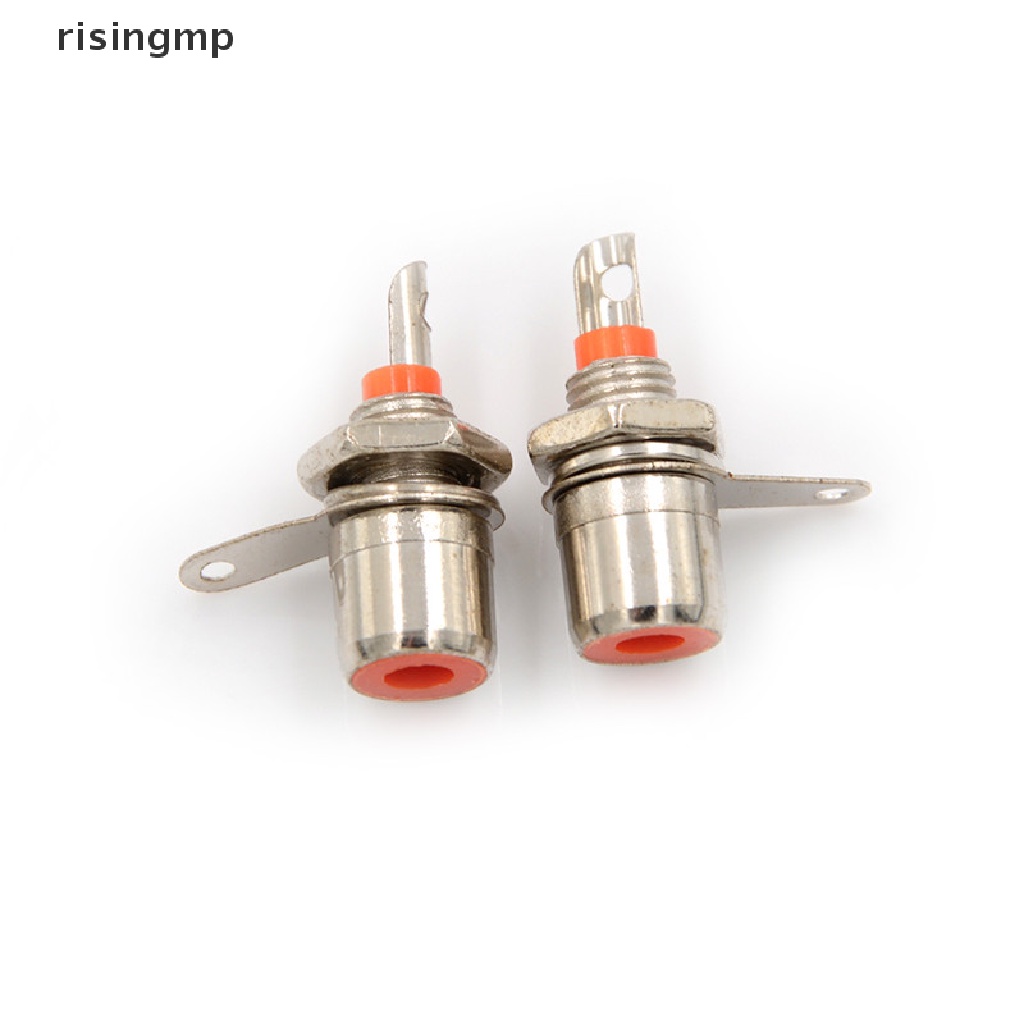 Set 4 Đầu Nối RCA Phono Bằng Kim Loại Gắn Bảng Điều Khiển Khuếch Đại Âm Thanh ♨Nóng Bỏng