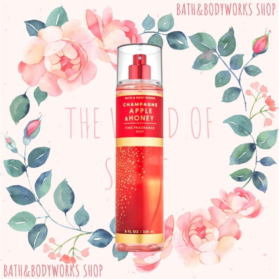 XỊT THƠM Toàn thân BATH AND BODYWORKS CHAMPAGNE APPLE & HONEY