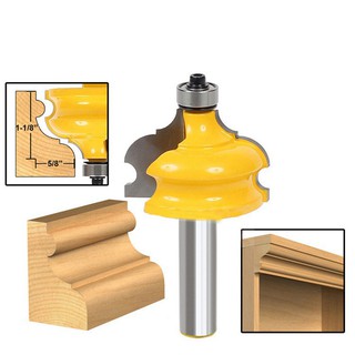 Mũi phay gỗ chỉ đỉnh tủ, cốt 12.7mm