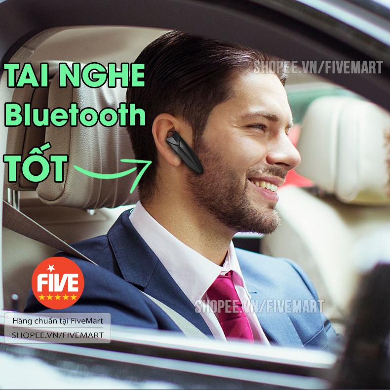 Tai Nghe Bluetooth Nhét Tai Phát Nhạc Và Nhận Cuộc Gọi Cực Tốt Âm Thanh Chất Lượng - Loại Tai Nghe Không Dây Đa Năng