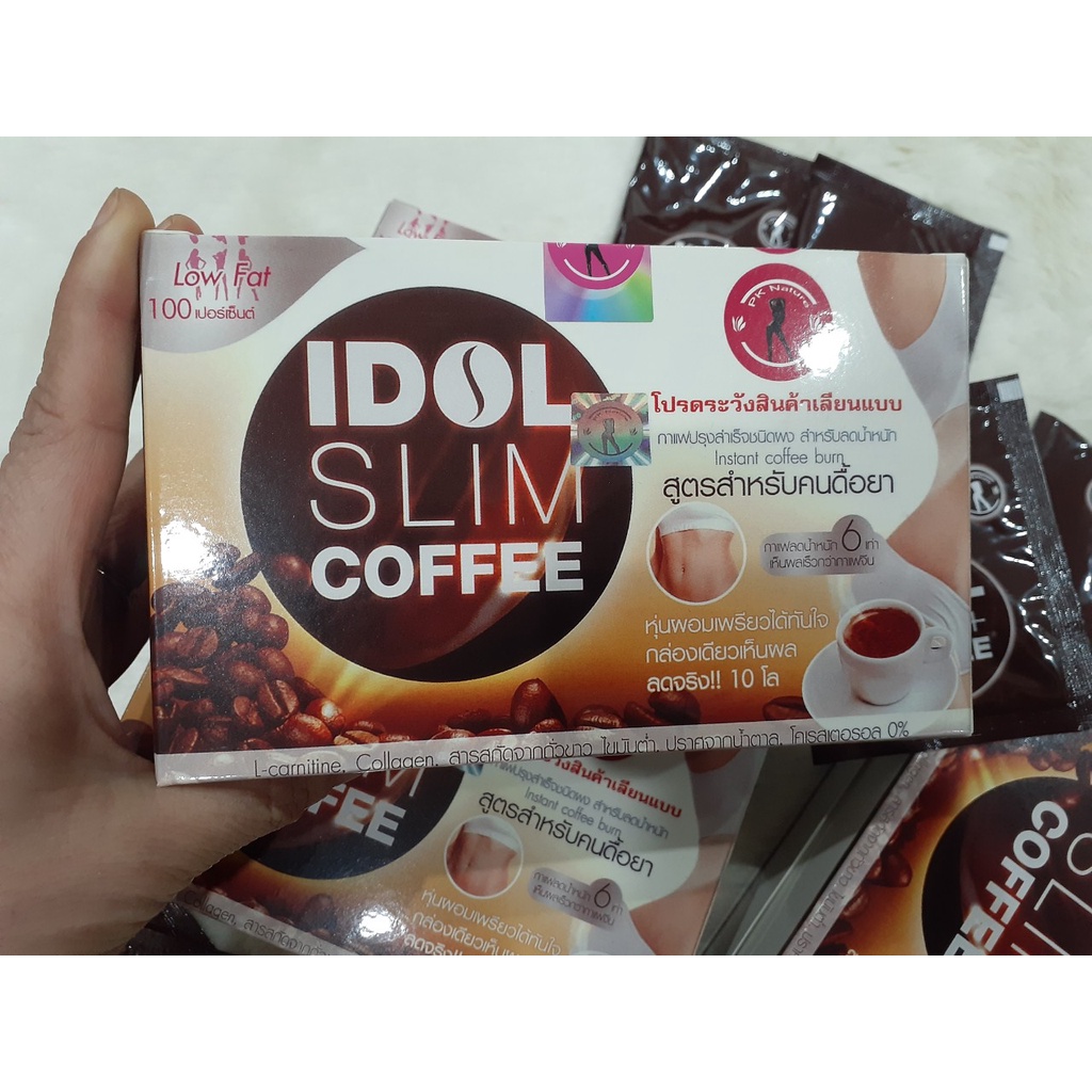 IDOL SLIM COFFEE GIẢM CÂN GIẢM MỠ CỰC MẠNH CHUẨN  MẪU CŨ THÁI LAN
