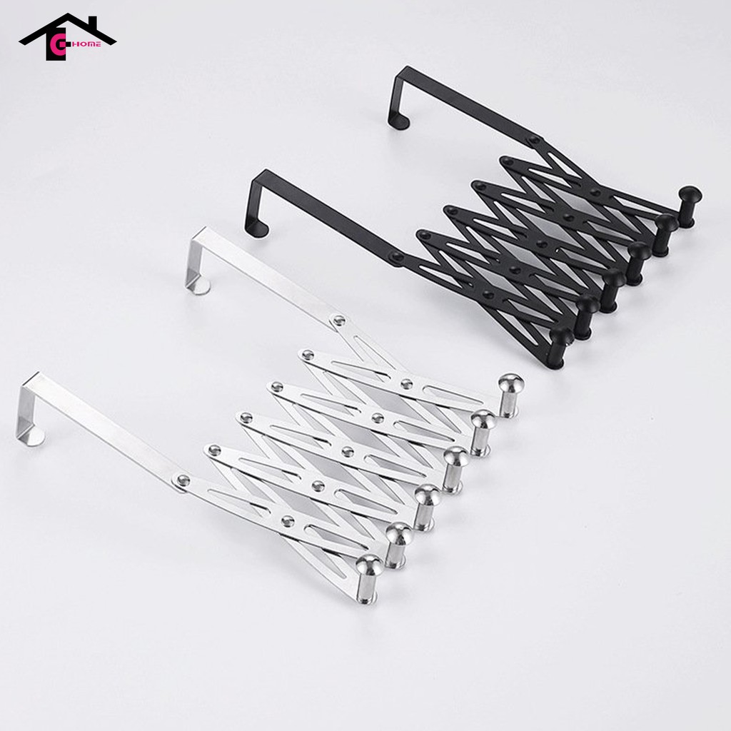 Móc Treo Đồ Sau Cửa xếp gọn, móc treo cửa phòng,cửa tủ bếp, tủ quần áo siêu tiện lợi Mã sc2
