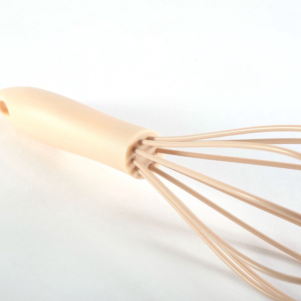Dụng Cụ Đánh Trứng / Khuấy Bột Bằng Silicone Nhiều Màu Tùy Chọn Tiện Dụng Cho Nhà Bếp