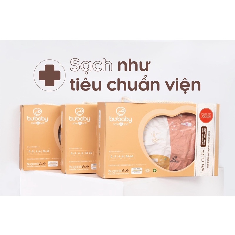 Bu baby - Sét sơ sinh Buganik On Air BGS002