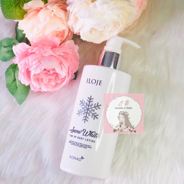 Kem Dưỡng Thể Trắng Da tuyết Iloje Snow White Tone Up Body Lotion Hàn Quốc