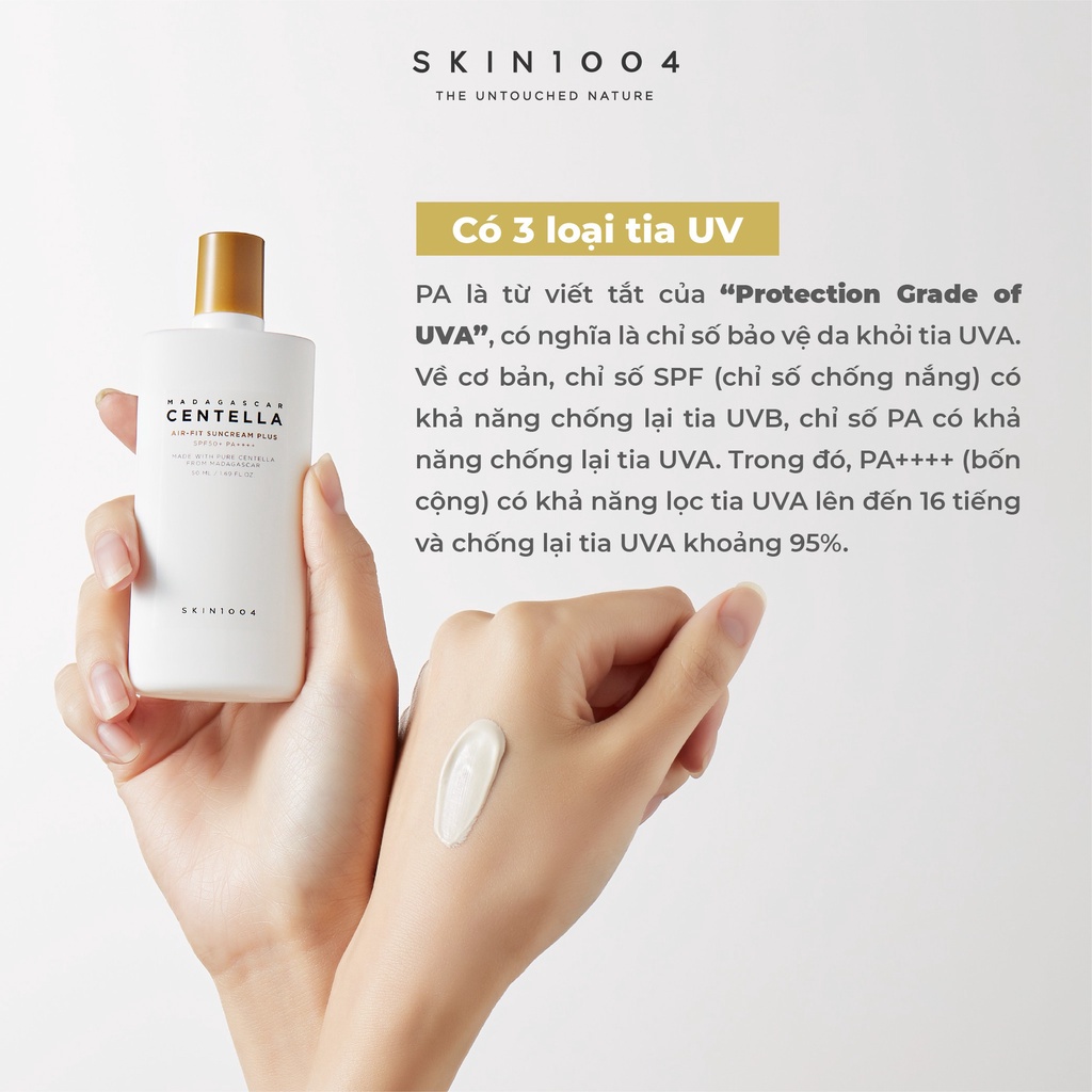 Bộ 2 Sản Phẩm Giảm Mụn, Làm Dịu Da Skin1004 Madagascar Centella (Sữa Rửa Mặt 125ml + Kem chống nắng 50ml)