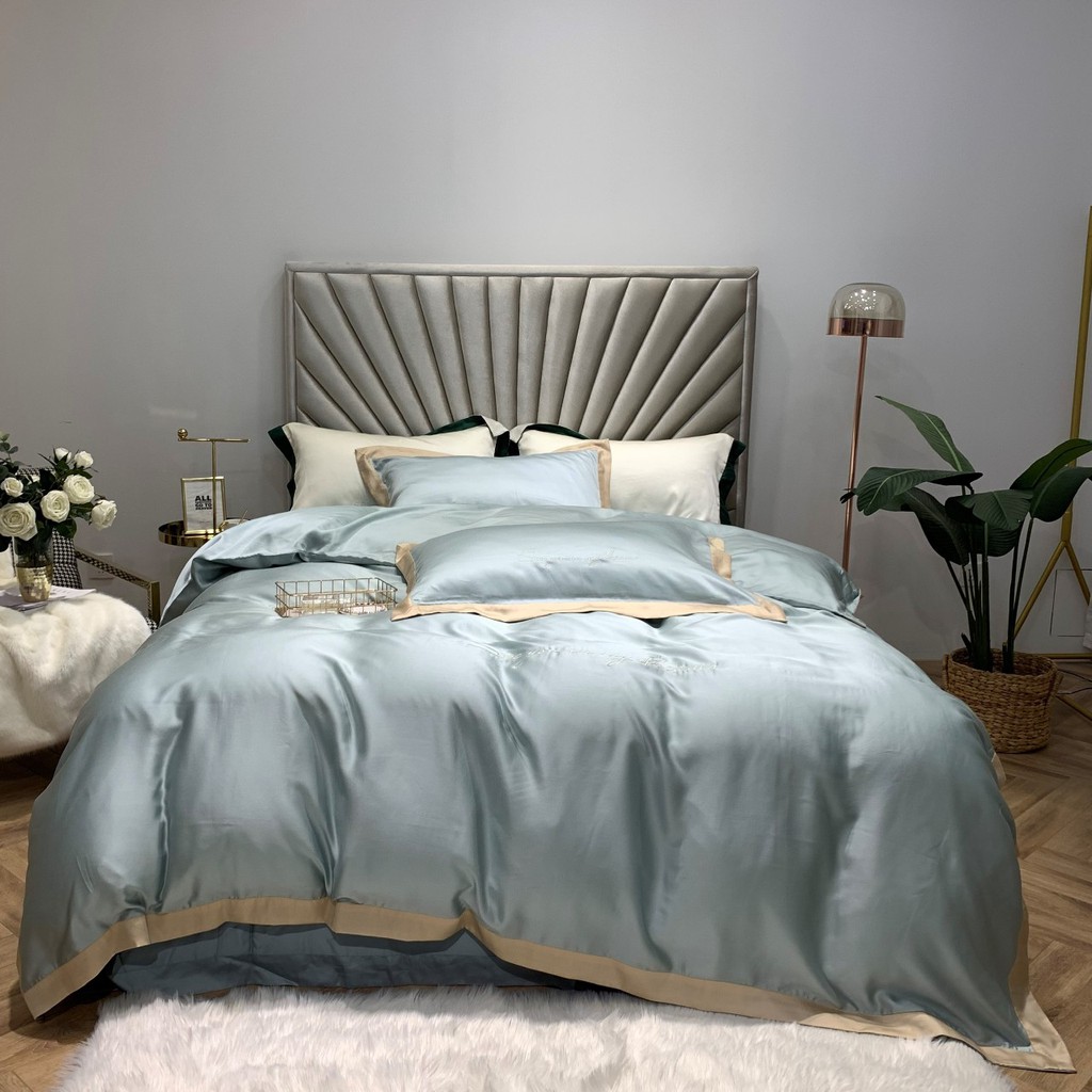 Bộ chăn ga gối LỤA TENCEL 100S SEE YOU IN MY DREAM HOT mềm mịn giá rẻ