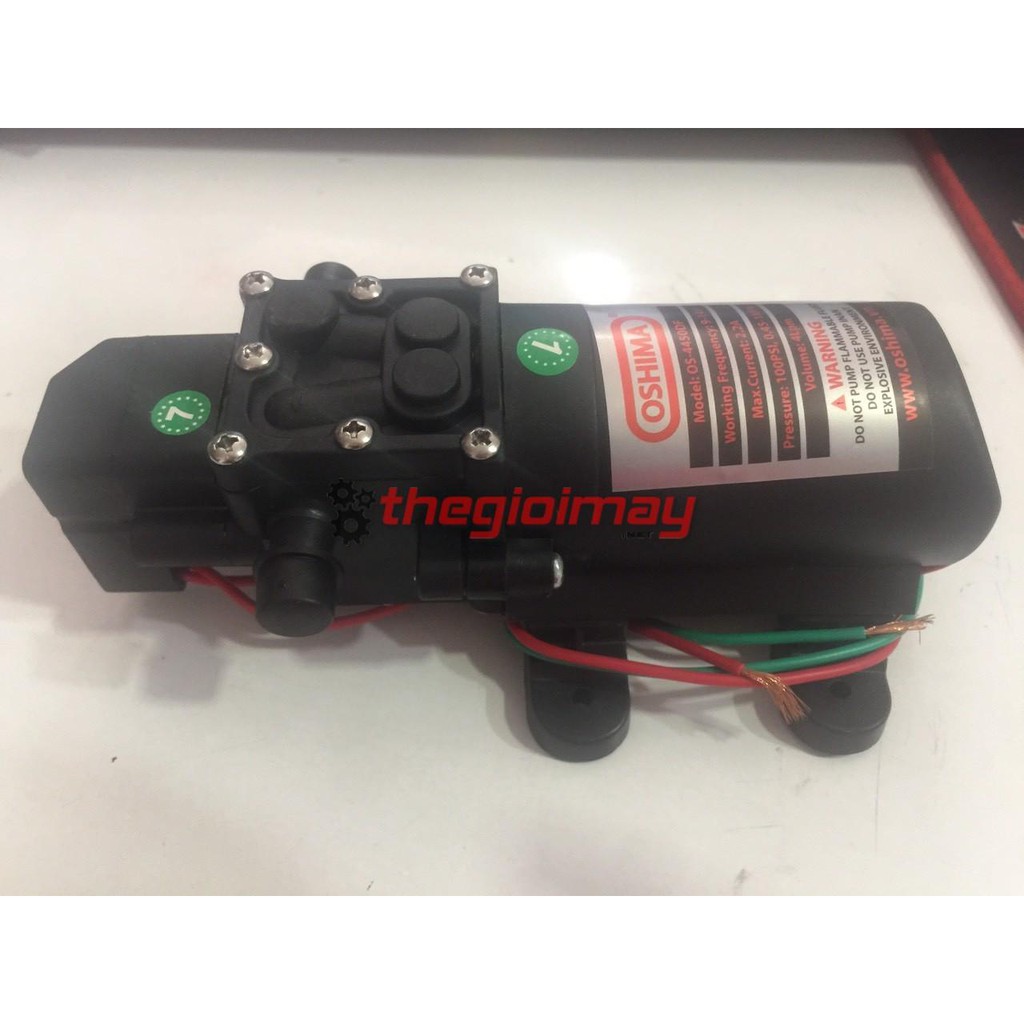 BƠM DÙNG CHO BÌNH XỊT ĐIỆN OSHIMA (100PSI-4L/PHÚT)
