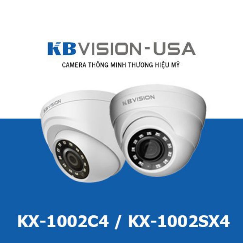 Camera 4 in 1 HD dome có hồng ngoại KX-1002C4 và KX-1002SX4