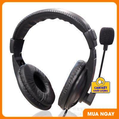 Tai Nghe Chụp Tai Jack 3.5mm Âm Thanh Bass Trầm Có Micro Cho Điện thoại tiện dung A915