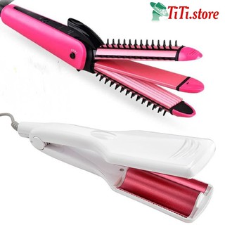 Combo 2 máy Dập Sóng Nước 2 Trục To Treeson +Lược Điện 3in1 (bấm-uốn-duỗi)