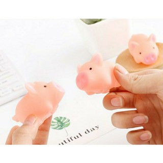 Lợn dẻo Squishy bóp kêu chít chít xả STRESS