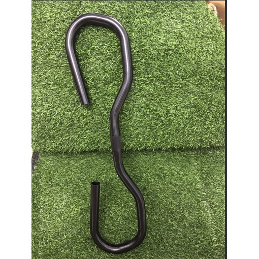 Tay ghi đông du lịch sơn tĩnh điện đen độ cho các loại xe đạp thể thao