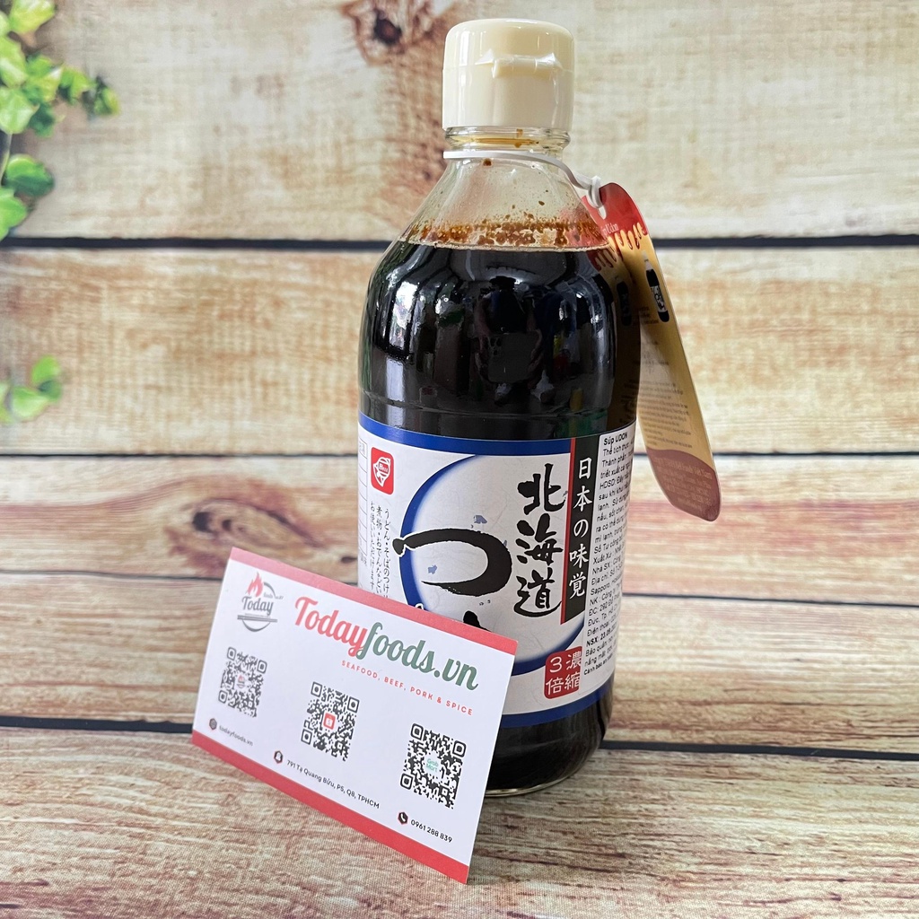 Súp udon nấu mì Udon & Soba làm sốt chấm Soba chuẩn hương vị Nhật Bản