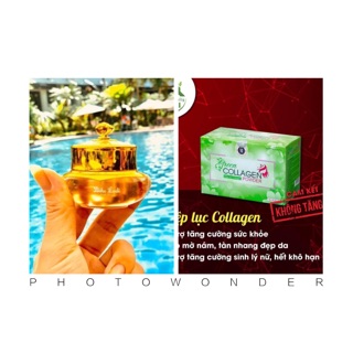 Combo kết hợp. Thâm nách và diệp lục