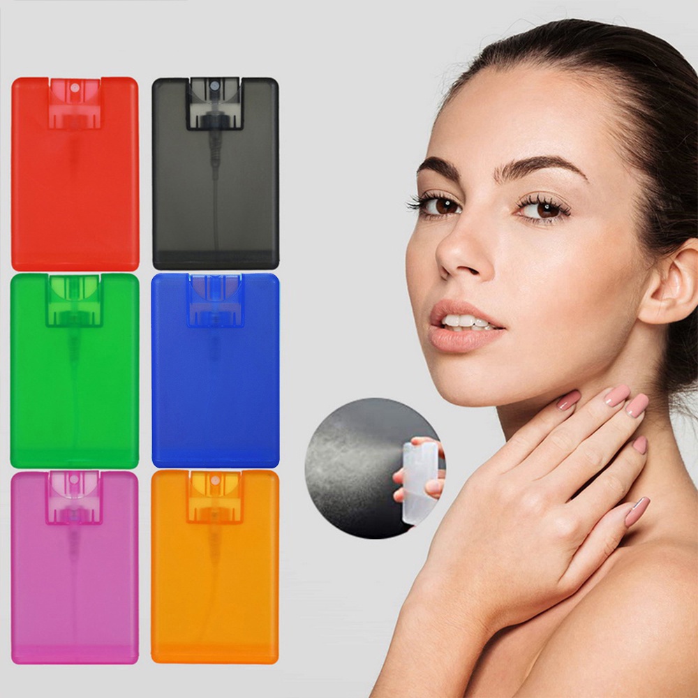 Chai Nhựa Rỗng Dạng Xịt Đựng Nước Hoa 20ml 9 Màu Tùy Chọn