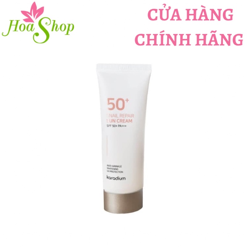 KEM CHỐNG NẮNG KARADIUM SNAIL REPAIR SUN CREAM SPF 50+ PA+++