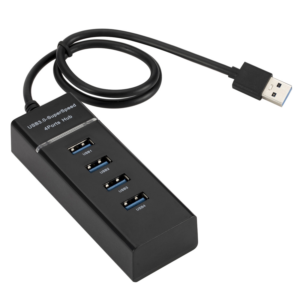 Hub Chia 4 Cổng Usb 3.0 Tốc Độ Cao Với 4 Cổng Usb 3.0