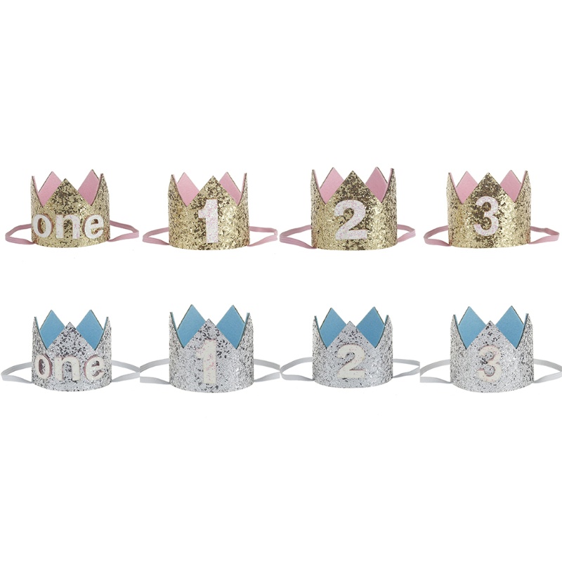 Băng Đô Vương Miện Công Chúa Dành Cho Bé Gái