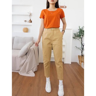 Quần baggy Kaki Wash hãng JUNE mềm mại co giãn