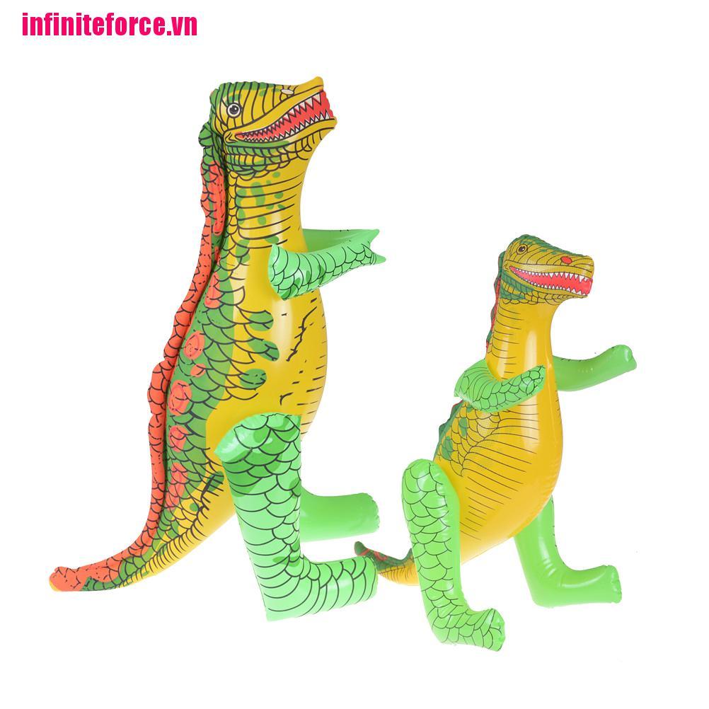 Bóng Bơm Hơi Hình Khủng Long 1 40 / 55cm Cho Bé Chơi